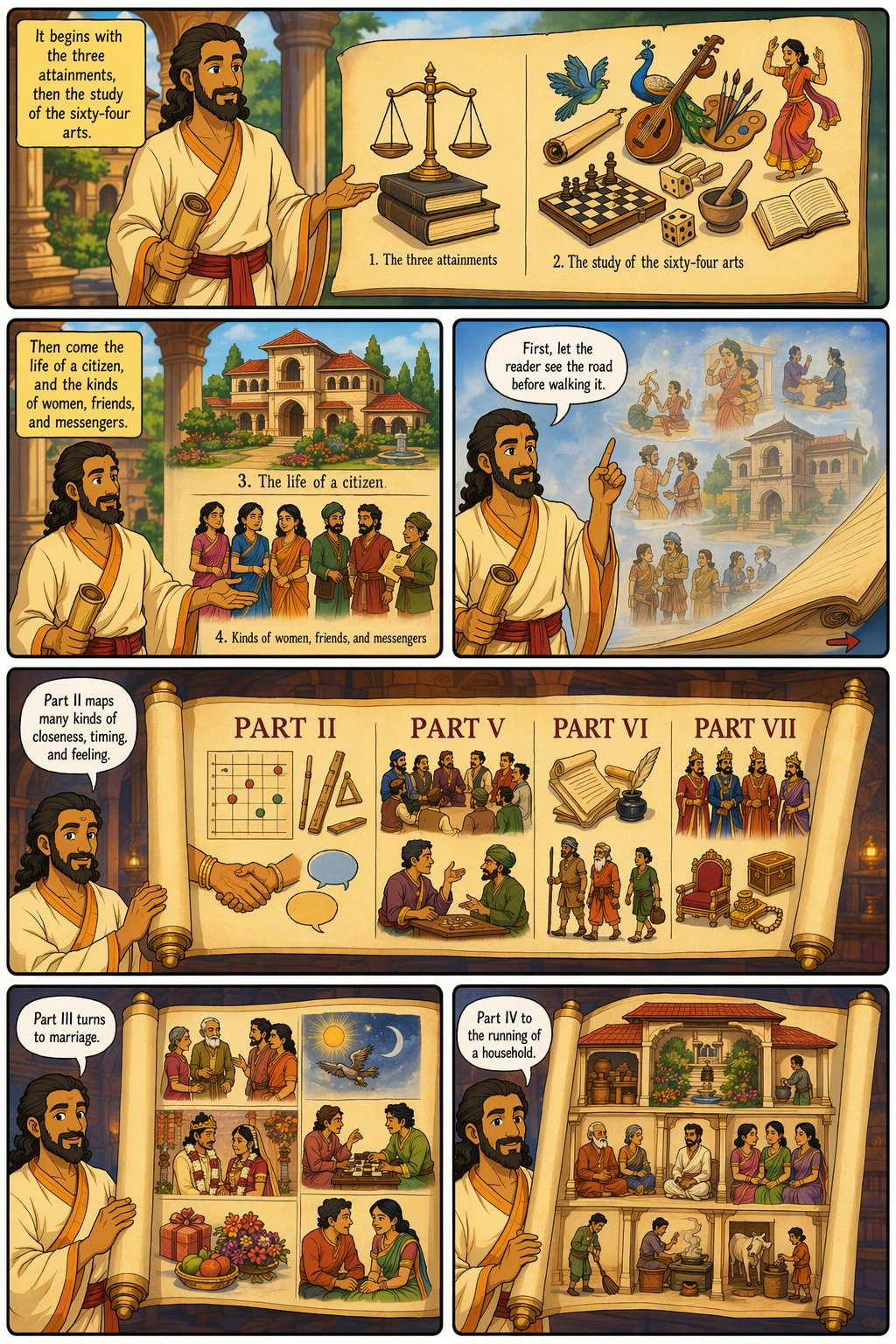 Vatsyayana Kama Sutra, page 38